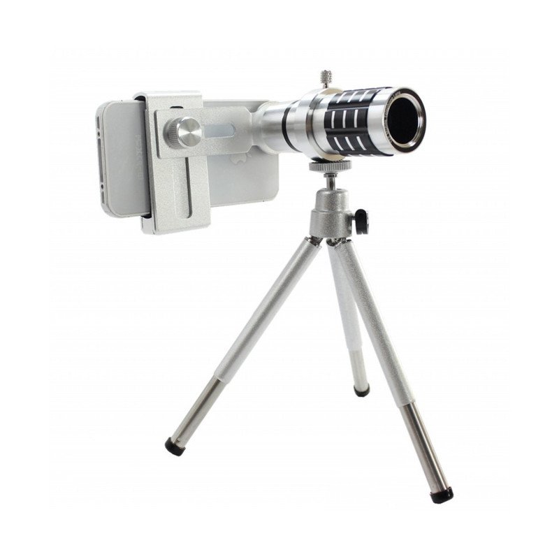 Φωτογραφικός Τηλεφακός 12x Zoom Για όλα τα Κινητά Τηλέφωνα + Smartphone