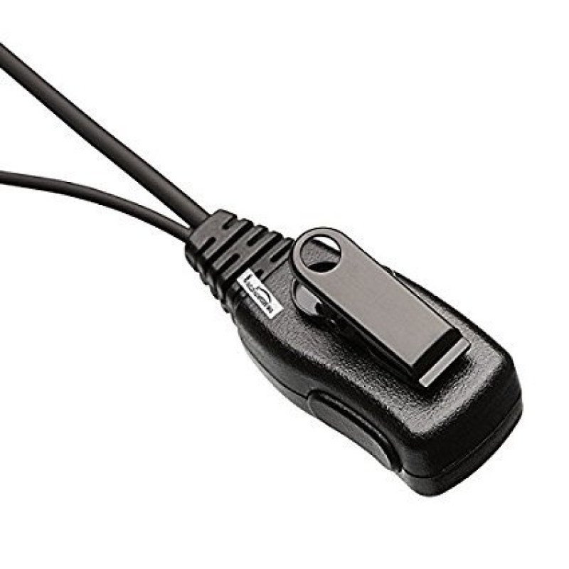 The Security Store Earpiece for BAOFENG and H777 Radio (Bodyguard Style Covert Acoustic Tube Headset with HQ PTT Microphone)
