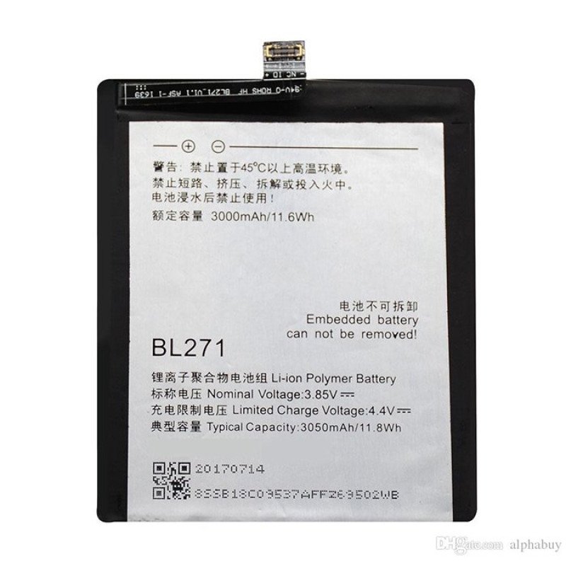 Μπαταρία BL271 για Zuk Edge - 3000mAh