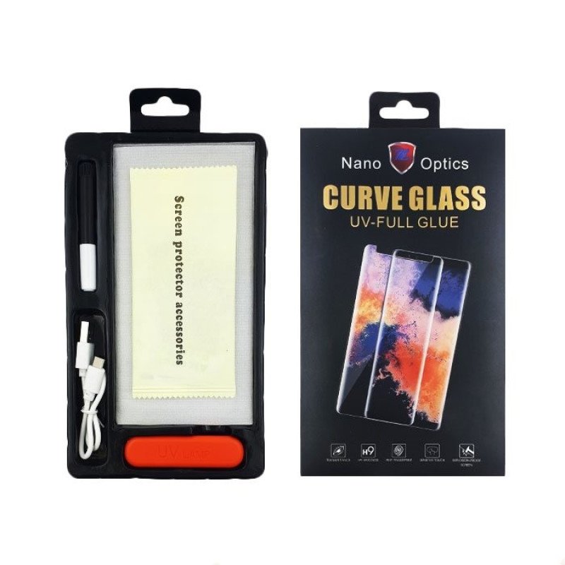 Προστασία Οθόνης UV Nano Optics Curved Glue Tempered Glass για Samsung Galaxy N950F Note 8