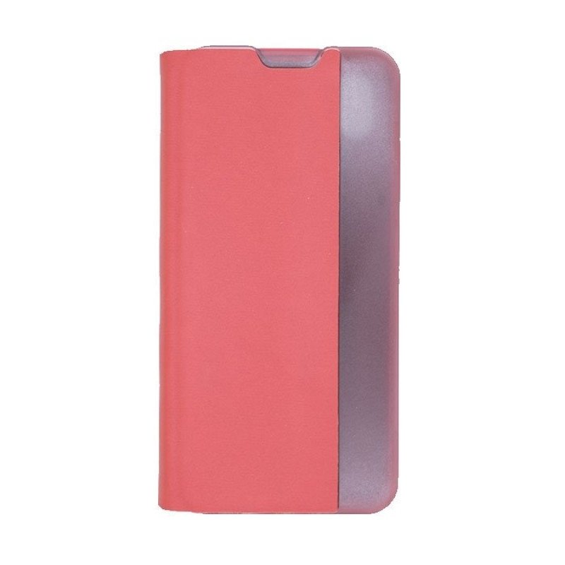 Θήκη Smart View Flip Cover για Xiaomi Redmi Note 8 Pro - Χρώμα: Κόκκινο