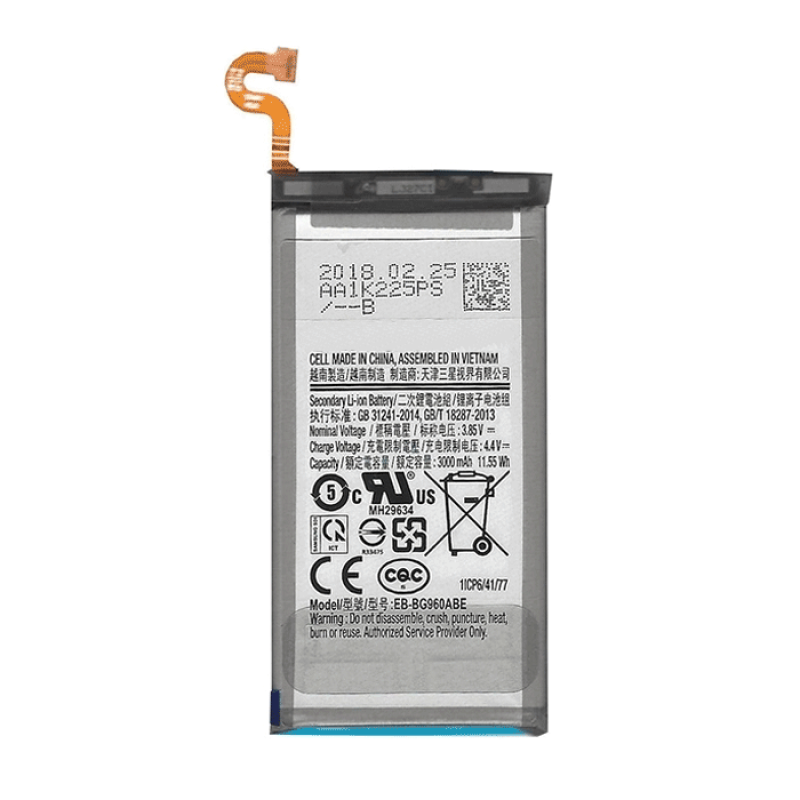 Μπαταρία Συμβατή για  Samsung EB-BG960 για G960F Galaxy S9 - 3000mAh