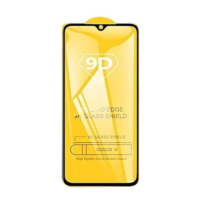 Προστασία Οθόνης Full Glue Tempered Glass 9D για Xiaomi Mi A3 - Χρώμα: Μαύρο