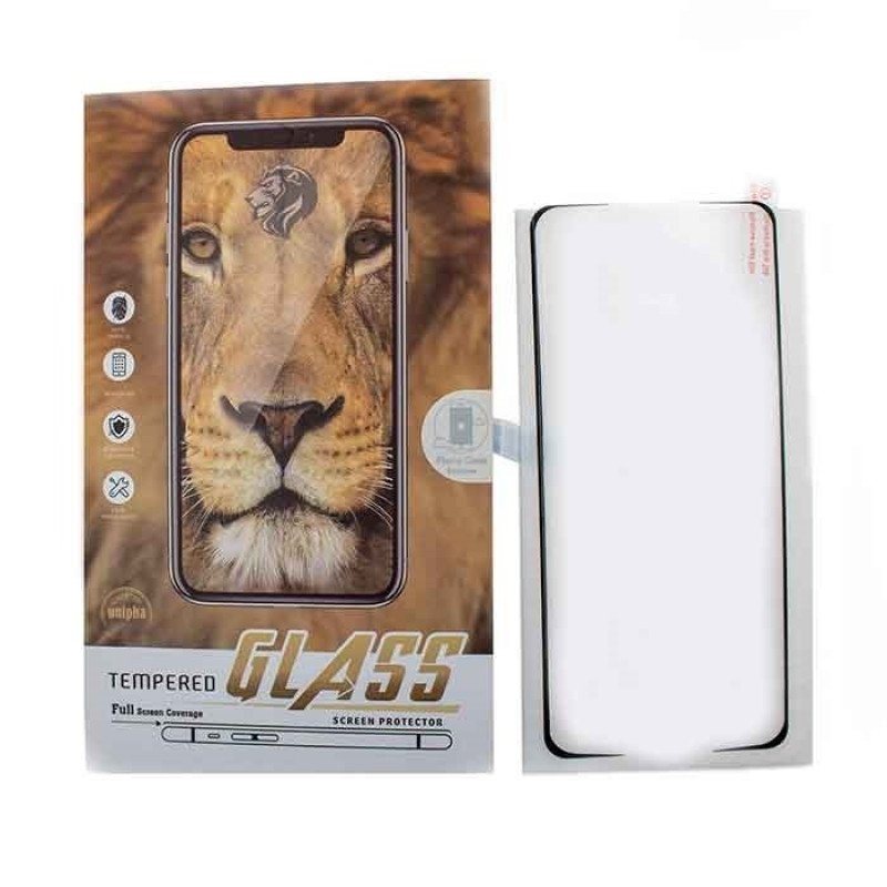 Προστασία Οθόνης Tempered Glass Screen Protector 9H Full Glue Full Cover 0.3mm Working Fingerprint for Samsung G980F Galaxy S20 - Color: Black