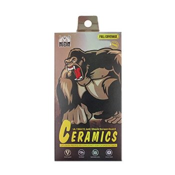 Προστασία Οθόνης 9D Ceramic Tempered Glass για Samsung Galaxy G991F S21 - Χρώμα: Μαύρο