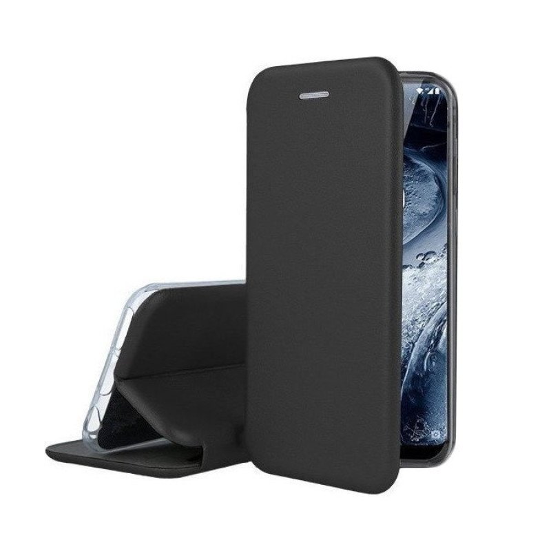 OEM Θήκη Βιβλίο Smart Magnet Elegance Book για Huawei P40 - Χρώμα: Μαύρο