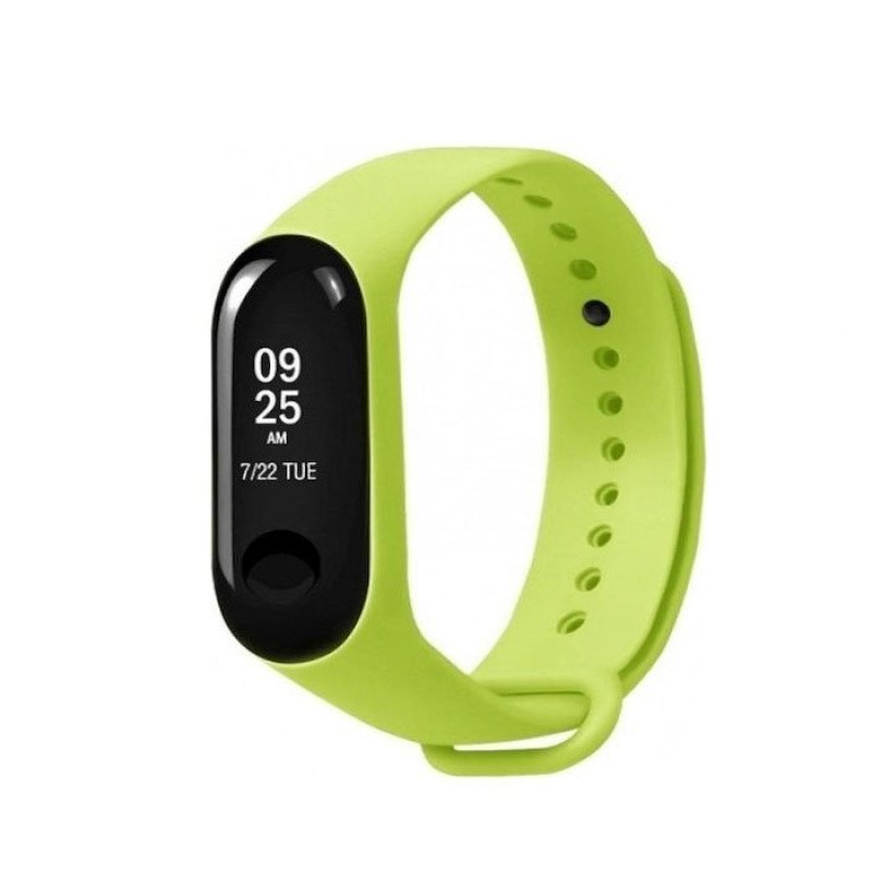 Oem Λουράκι Σιλικόνης για Xiaomi (Mi Smart Band 5/Mi Smart Band 6) – Xρώμα: Λαχανί