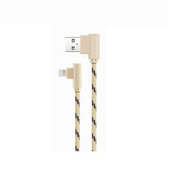 Awei CL-92 Καλώδιο Φόρτισης 2m Lightning L Type Fast Charging Data Cable - Χρώμα: Χρυσό