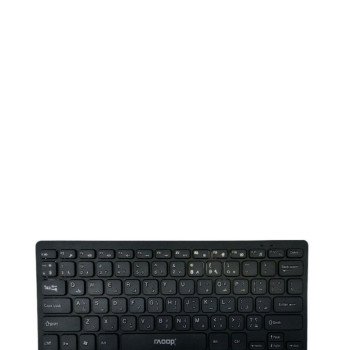 Raoop MK666 Συνδυασμός ασύρματου πληκτρολογίου και ποντικιού / Wireless Keyboard & Mouse Combo - Χρώμα: Μαύρο