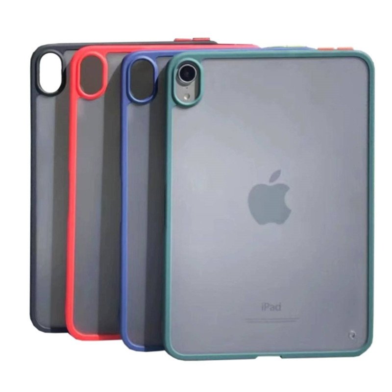 Θήκη Πλάτης Matte Shockproof Bumper Hard Protective για Apple iPad AIR/ AIR 2 /9.7 - Χρώμα: Μαύρο