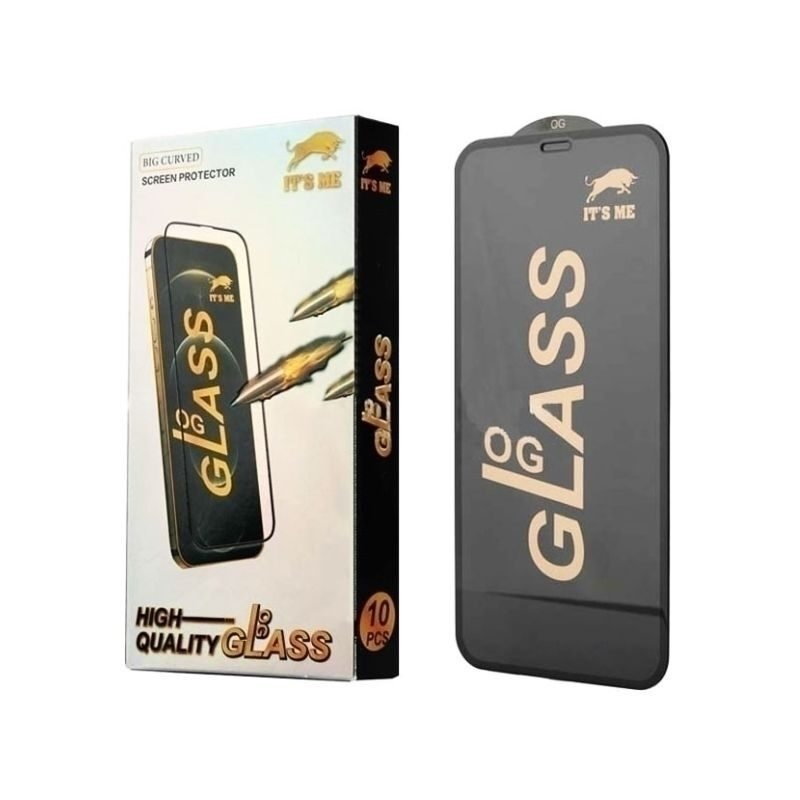 Προστασία Οθόνης OG Full Glass Full Glue Tempered Glass για Xiaomi Poco F6 Pro - Χρώμα: Μαύρο