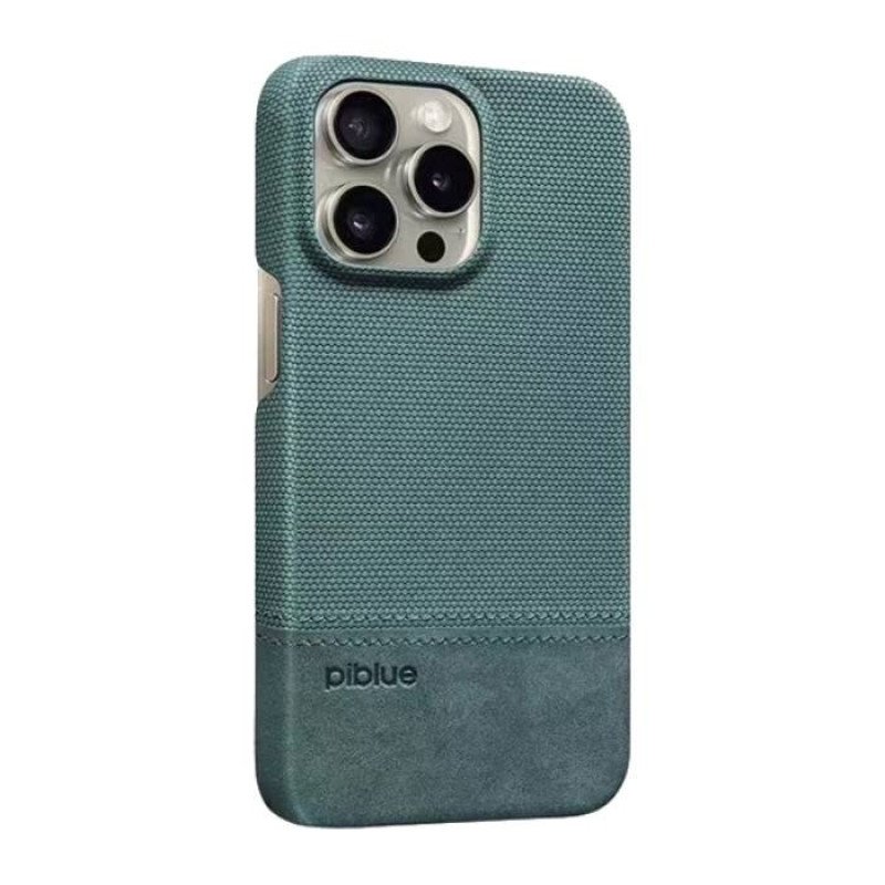 PIBLUE PL84 Δερμάτινη Αντι-Ολισθητική θήκη για Apple IPhone 14 -Μπλε