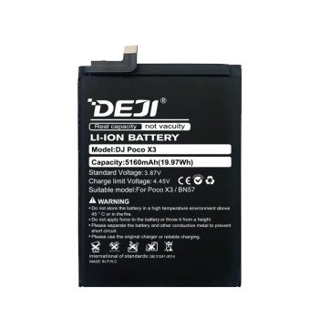 Deji Bn57 Oem Συμβατή Μπαταρία Αντικατάστασης Για Poco X3 Nfc/Poco X3 Pro - 5160mAh