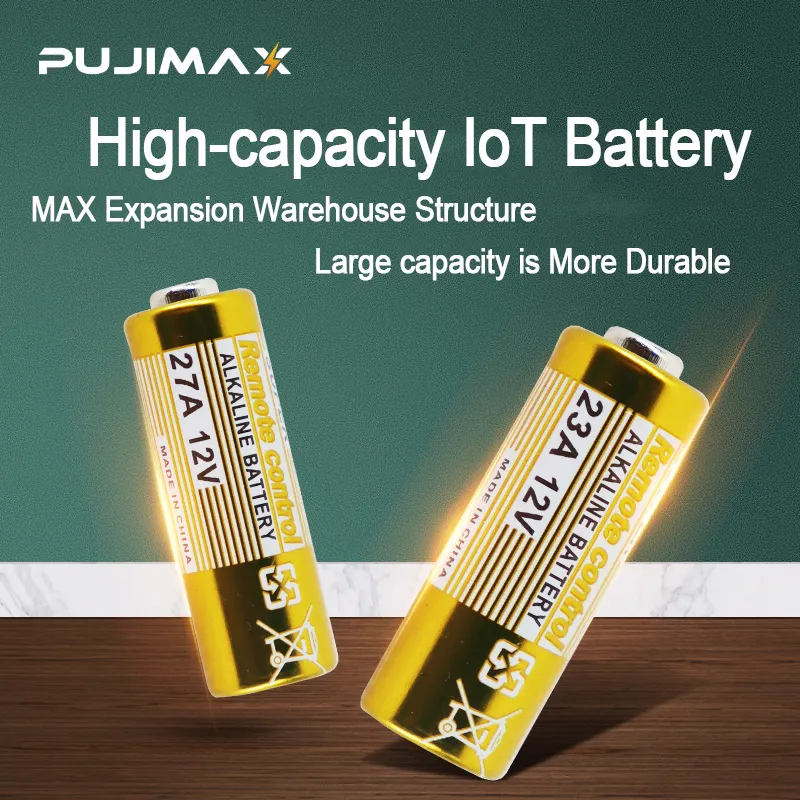 PUJIMAX PJ-27A 12V-27A Alkaline Battery - (5Pcs)