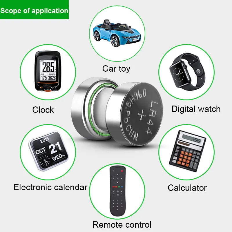 PUJIMAX AG13 LR44 1.5V Αλκαλική Μπαταρία - (10Pcs)