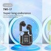 YESPLUS TWS-17 V5.2 Bluetooth Ασύρματα ακουστικά / Hi-Fi Super Bass / Zero Latency / Smart Touch - Μπλέ