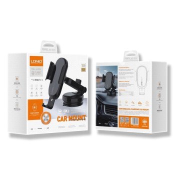 LDNIO MW21-1 15W Βάση Κινητού αυτοκινήτου Ασύρματος φόρτισης - Ταμπλό