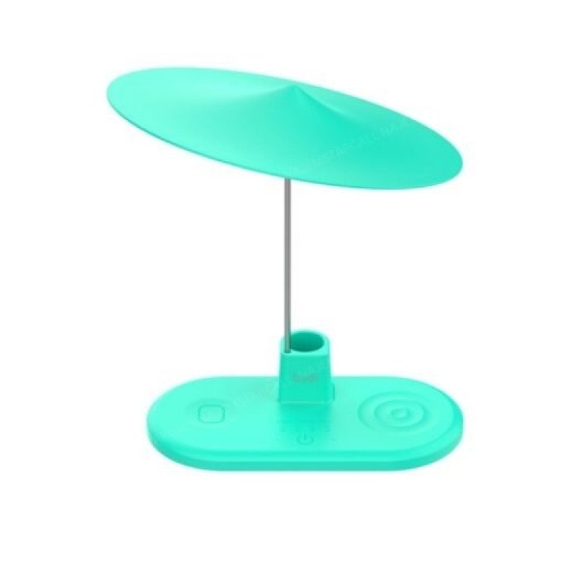 Budi WL4800N 20W Ασύρματη φόρτιση με νυχτερινό φως 3in1 Ασύρματος φορτιστής τηλεφώνου - Πράσινο