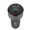 Vidvie CC521C Φορτιστής Αυτοκινήτου με 27W Θύρα USB-A Και 45W Θύρα USB Type-C Χωρίς καλώδιο - Μαύρο