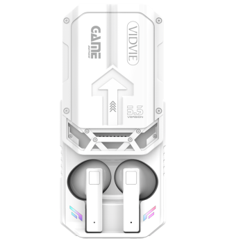 Vidvie BT868 Ασύρματα Ακουστικά με Θήκη Φόρτισης Sliding Mech Gaming Earphones - Λέυκο