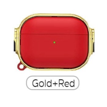COTECi AP-65 Heavy Armor Προστατευτική Θήκη Ακουστικά για Apple AirPods 3  - Χρώμα: Κόκκινο-Χρυσό