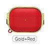COTECi AP-66 Heavy Armor Προστατευτική Θήκη Ακουστικά για Apple AirPods Pro1/2  - Χρώμα: Κόκκινο-Χρυσό