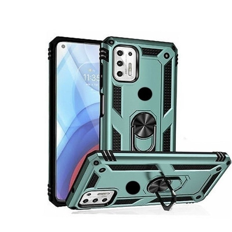 Θήκη Motomo Tough Armor With Ring για Apple IPhone 16 Pro - Χρώμα: Πράσινο