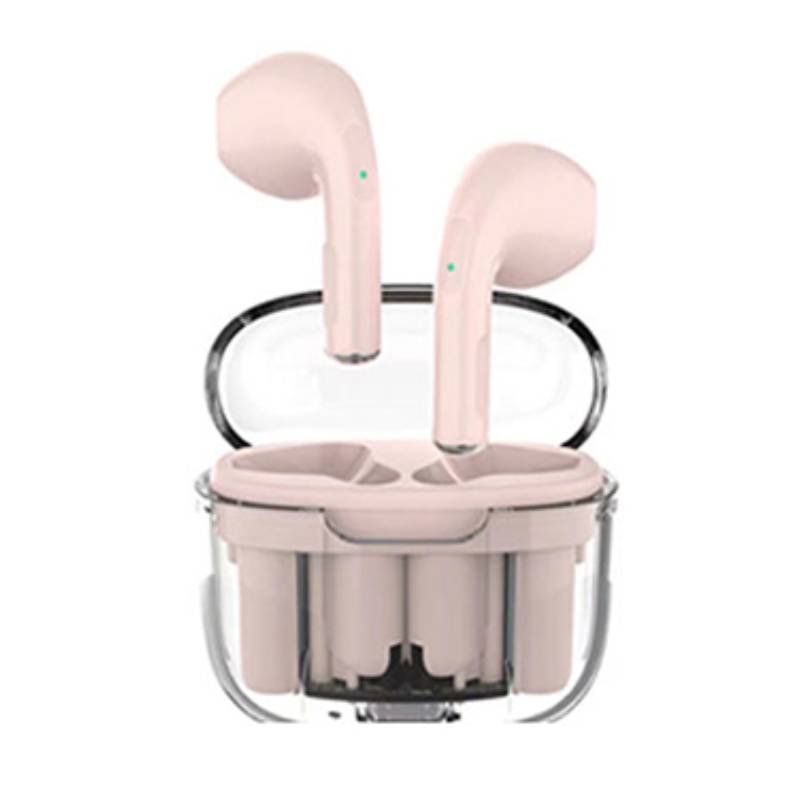 Lol Ap01 Ασύρματα Ακουστικά Με Θήκη Φόρτισης True Wireless Stereo Earbuds - Ροζ