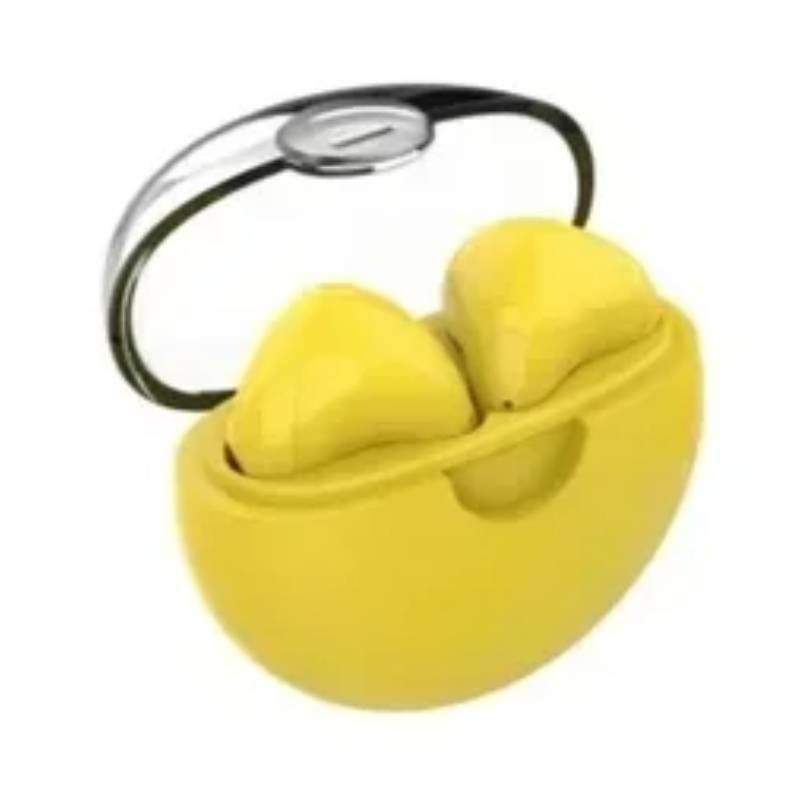 Lol Ap03 Ασύρματα Ακουστικά Με Θήκη Φόρτισης True Wireless Stereo Earbuds - Κίτρινο