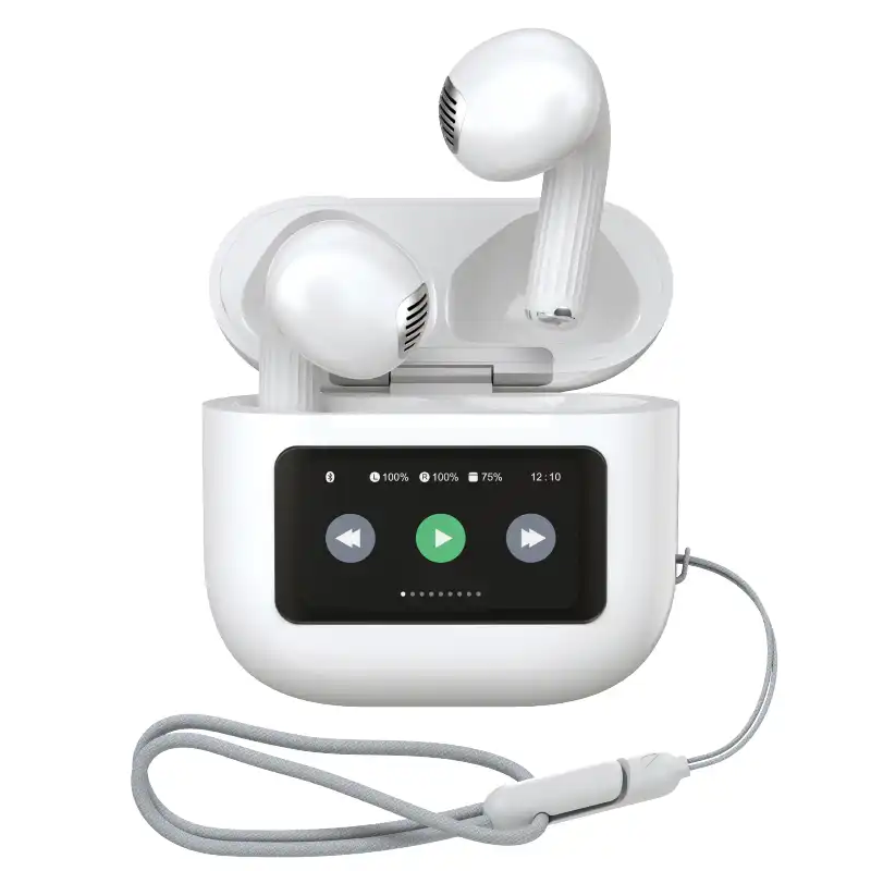 Ven-Dens Vd-Bt019 Ασύρματα Ακουστικά Με Θήκη Φόρτισης With Touch Screen Control - Λέυκο