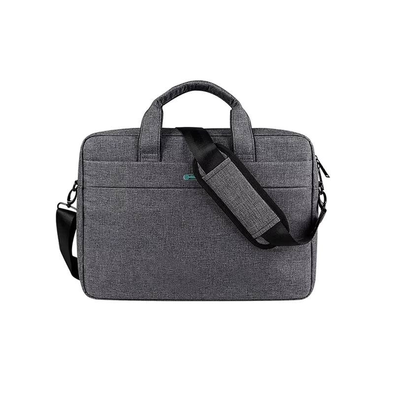 Coteci 14019-L-Lg  Τσάντα Laptop Για Άνδρες Και Γυναίκες - Αδιάβροχη Και Αντικραδασμική (15-16 Inches) - Γκρί