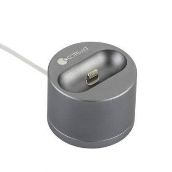 Coteci Cs7202-Gy Βάση Φόρτισης Apple Airpods Inductive Charger Dock - Γκρί