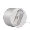 Coteci Cs7202-Gy Βάση Φόρτισης Apple Airpods Inductive Charger Dock - Ασήμι