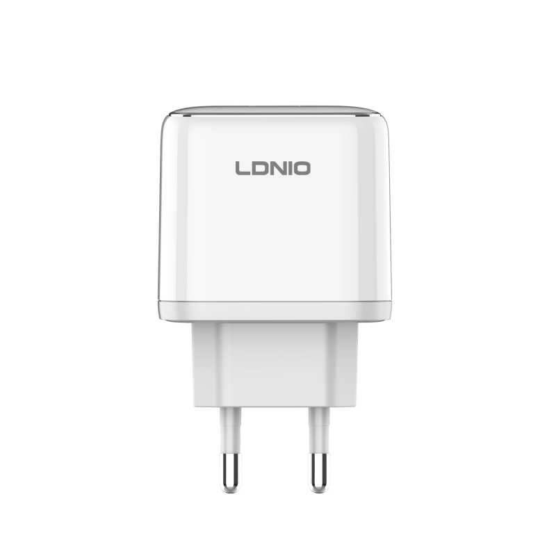 Ldnio Q1415 Gan Φορτιστής Με Θύρα Usb-C Και Καλώδιο Usb Type-C Σε Usb Type-C 45W Power Delivery - Λευκό