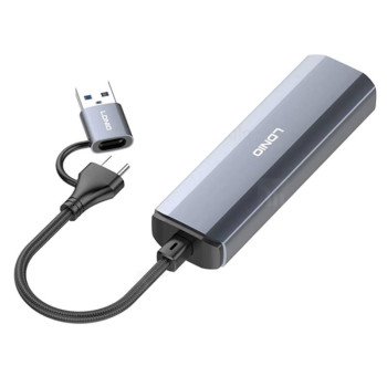 Ldnio Ds-134Uc 2In1 Hub Adapter  Type-C And Usb-A To 4X Usb 3.0 Μετάδοση Δεδομένων Και Φόρτιση Κινητού Τηλεφώνου