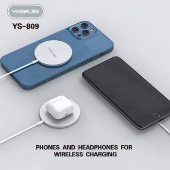 Yesplus Ys-809 Magsafe 15W Ασύρματος Γρήγορος Φορτιστής Για Κινητά Και Airpods