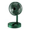 Yesplus Ys-1604 Επαναφορτιζόμενο Ανεμιστηράκι Γραφείο Επιτραπέζια 360 Περιστρεφόμενο Πτυσσόμενο - Πράσινο