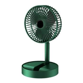 Yesplus Ys-1604 Επαναφορτιζόμενο Ανεμιστηράκι Γραφείο Επιτραπέζια 360 Περιστρεφόμενο Πτυσσόμενο - Πράσινο