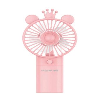 Yesplus Ys-1614 Επαναφορτιζόμενος Mini Ανεμιστήρας Χειρός - Ροζ