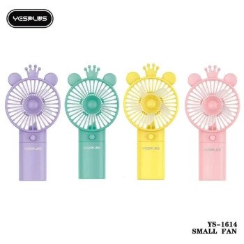 Yesplus Ys-1614 Επαναφορτιζόμενος Mini Ανεμιστήρας Χειρός - Πράσινο