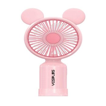 Yesplus Ys-1609 Επαναφορτιζόμενος Mini Ανεμιστήρας Χειρός - Ροζ