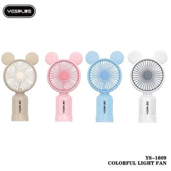 Yesplus Ys-1609 Επαναφορτιζόμενος Mini Ανεμιστήρας Χειρός - Μπλε