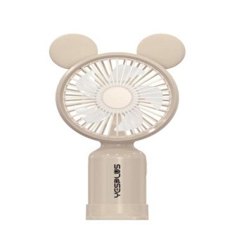 Yesplus Ys-1609 Επαναφορτιζόμενος Mini Ανεμιστήρας Χειρός - Χρυσό