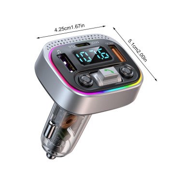 Nine D813 PD 20W Bluetooth Ανοιχτής Ακρόασης FM Transmitter και Φορτιστής Αυτοκινήτου  / Bluetooth MP3 & Car Charger