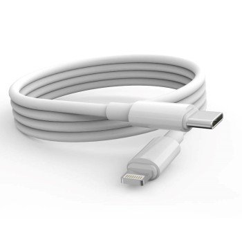 Nine 27W Fastlink Καλώδιο φόρτισης δεδομένων USB-C σε USB-LIGHTNING - Λευκό