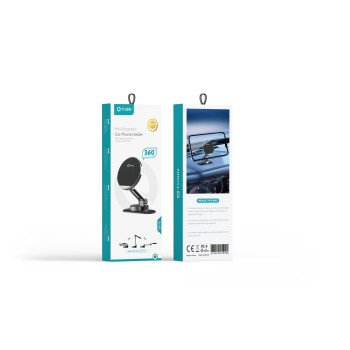 Tuqin QH15 Βάση Κινητού Αυτοκινήτου με Μαγνήτη - Μαύρο