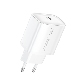 Vidvie PLE271 33W Φορτιστής Χωρίς Καλώδιο με Θύρα USB-C - Λευκό
