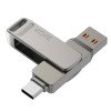 Vidvie 128GB Data Traveler USB 2in1 Flash Disk με σύνδεση USB-A & USB-C (USB2604)