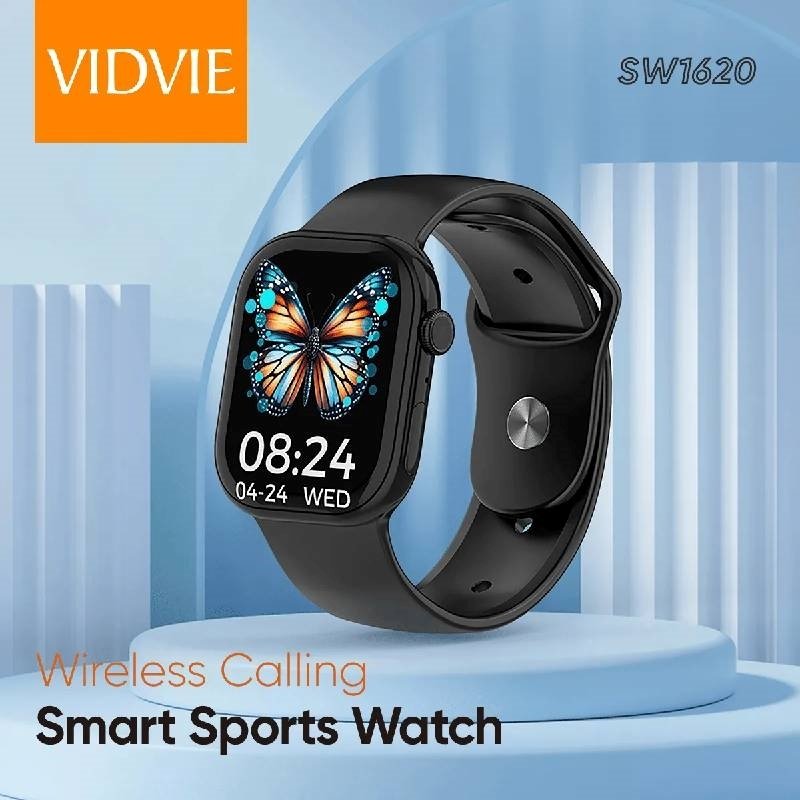 Vidvie SW1620 Wireless Calling Outdoor Sports Smartwatch With Battery life 5 days - Μαύρο