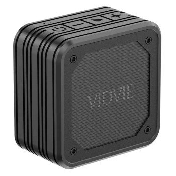 Vidvie 10W Αδιάβροχο Ηχείο Bluetooth με Διάρκεια Μπαταρίας έως 23 ώρες (XL-SP904) - Μαύρο